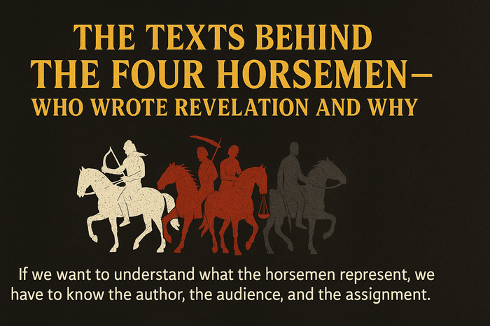 John of Patmos and the biblical origins of Revelation’s Four Horsemen