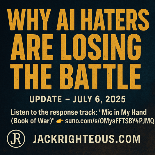 Why AI Haters Are Losing the Battle - Jack Righteous