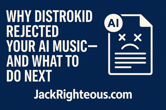 Why DistroKid Rejected Your AI Track + What to Do Next - Jack Righteous