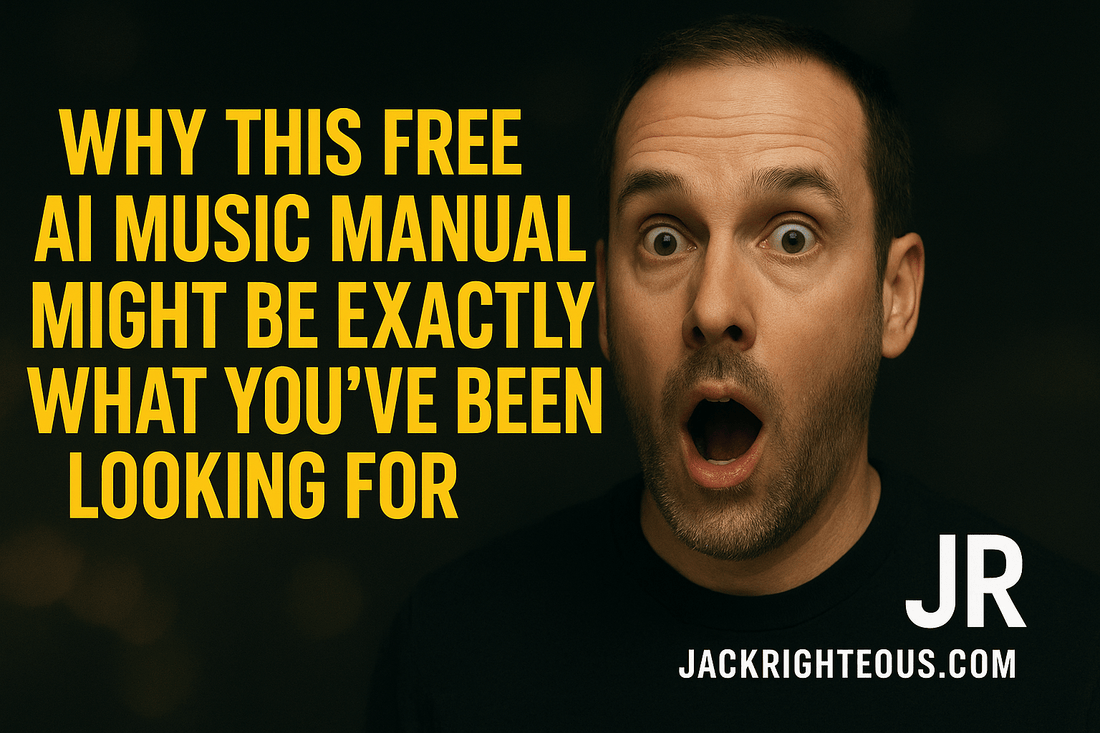 Why This Free AI Music Manual Might Be Exactly What You’ve Been Looking For - Jack Righteous