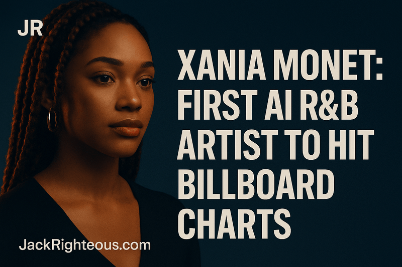 Xania Monet: First AI R&B Artist to Hit Billboard Charts - Jack Righteous