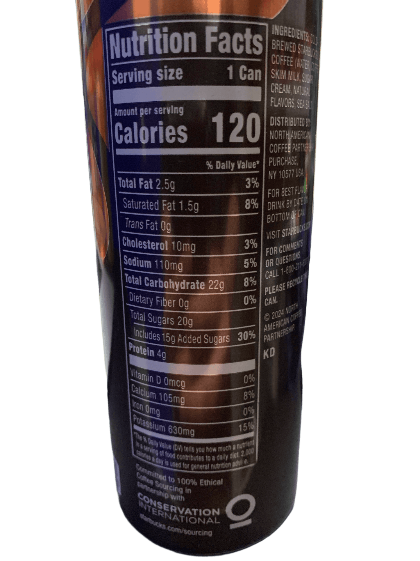 Starbucks Cold Brew Salted Caramel Cream 325ML - U.S Edition