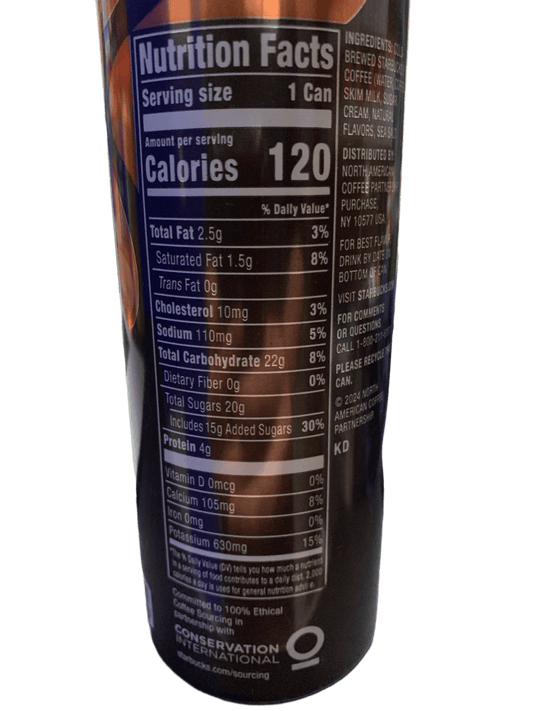 Starbucks Cold Brew Salted Caramel Cream 325ML - U.S Edition