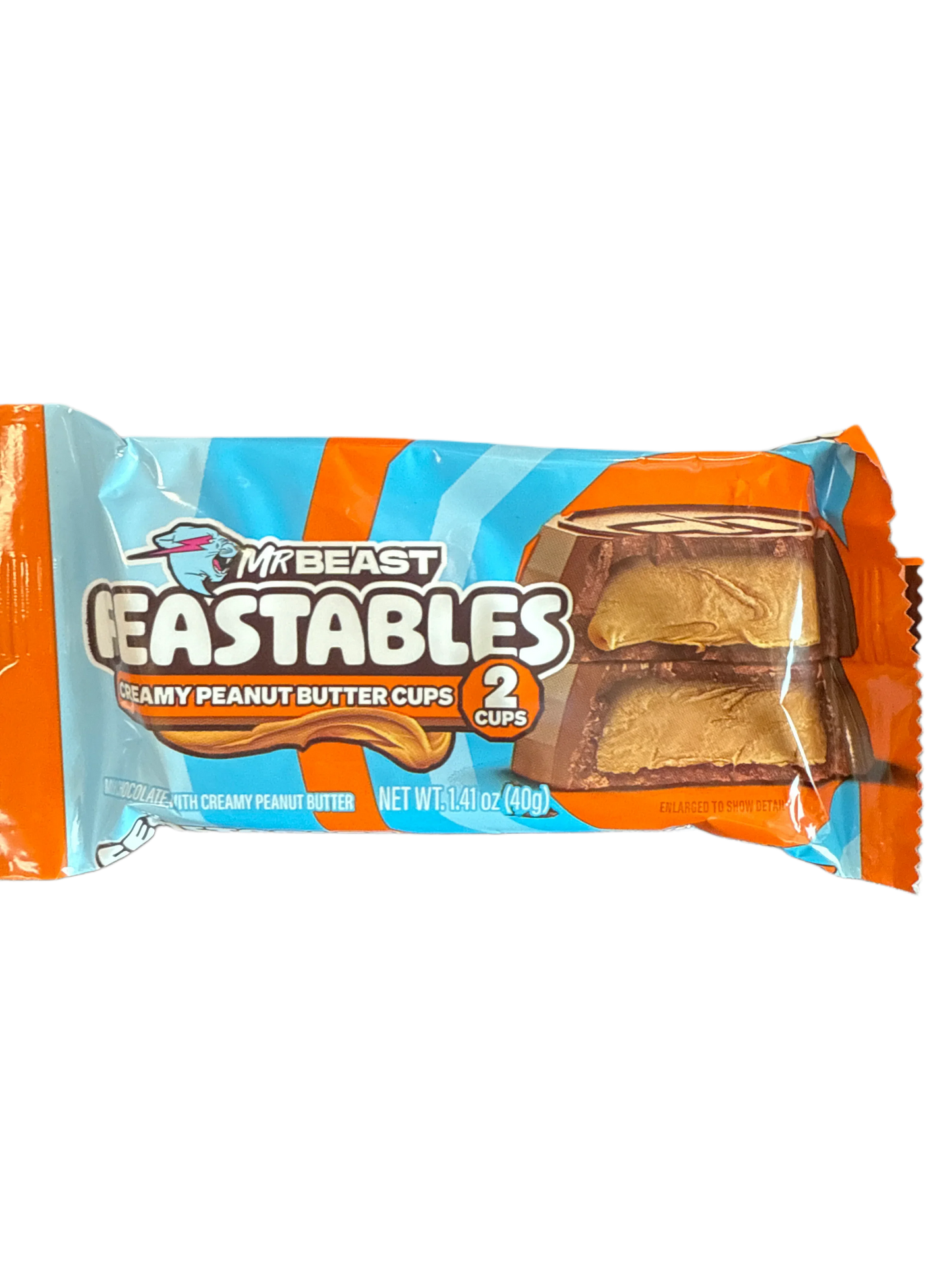 Feastables Mr Beast Creamy Peanut Butter Cups 40G - U.S Edition