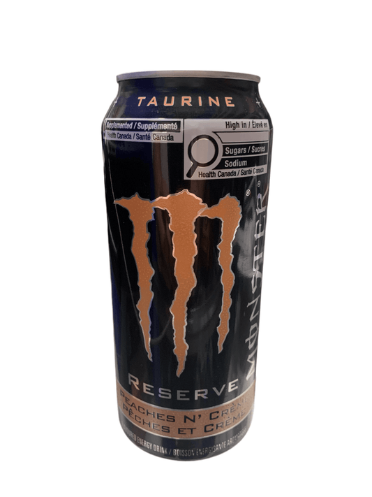 Monster Peaches and Cream  Energy Drink 473ML - Canadian Edition