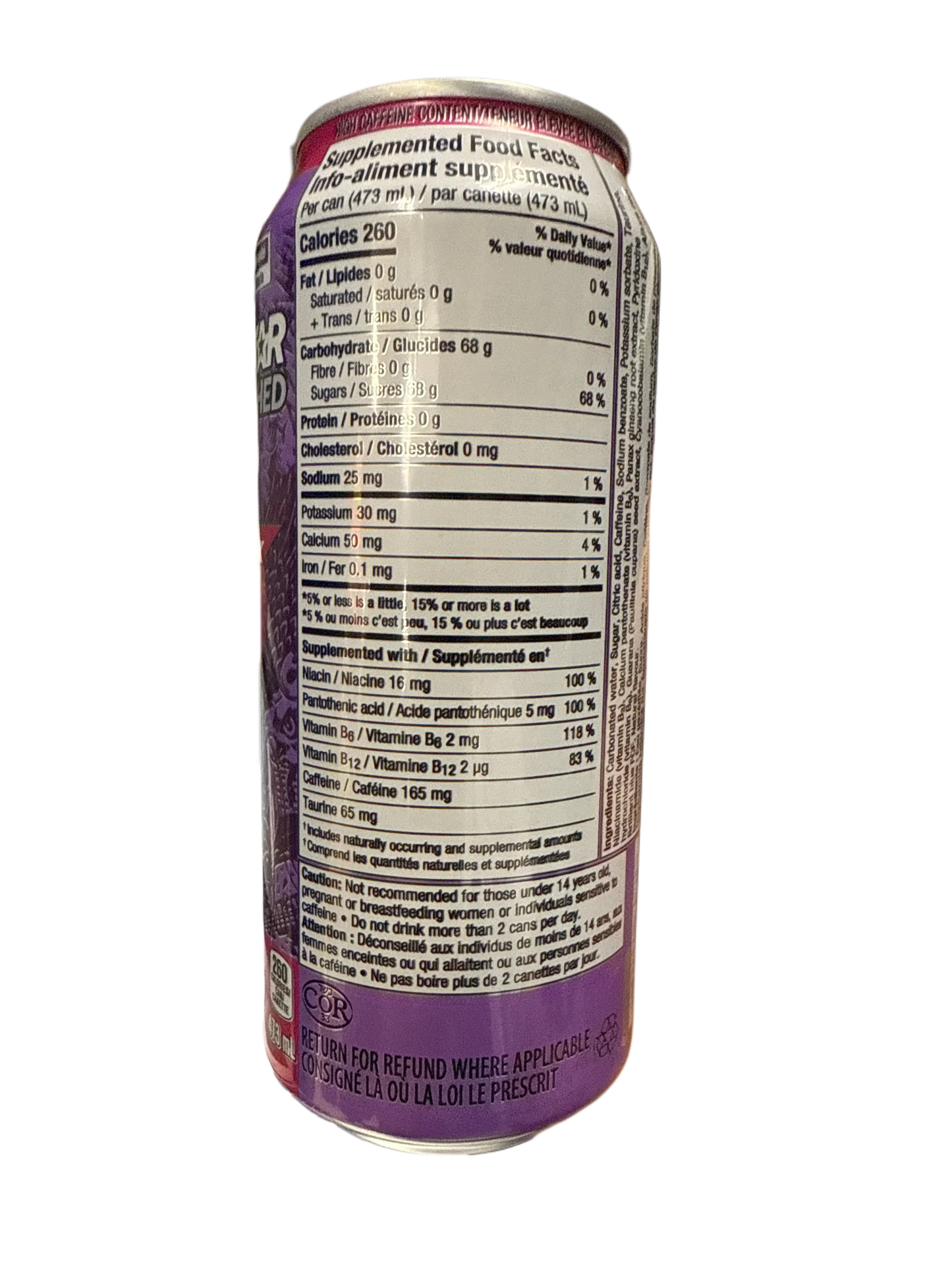 Rockstar Energy Punched Berry Burst 473ML - Canadian Edition