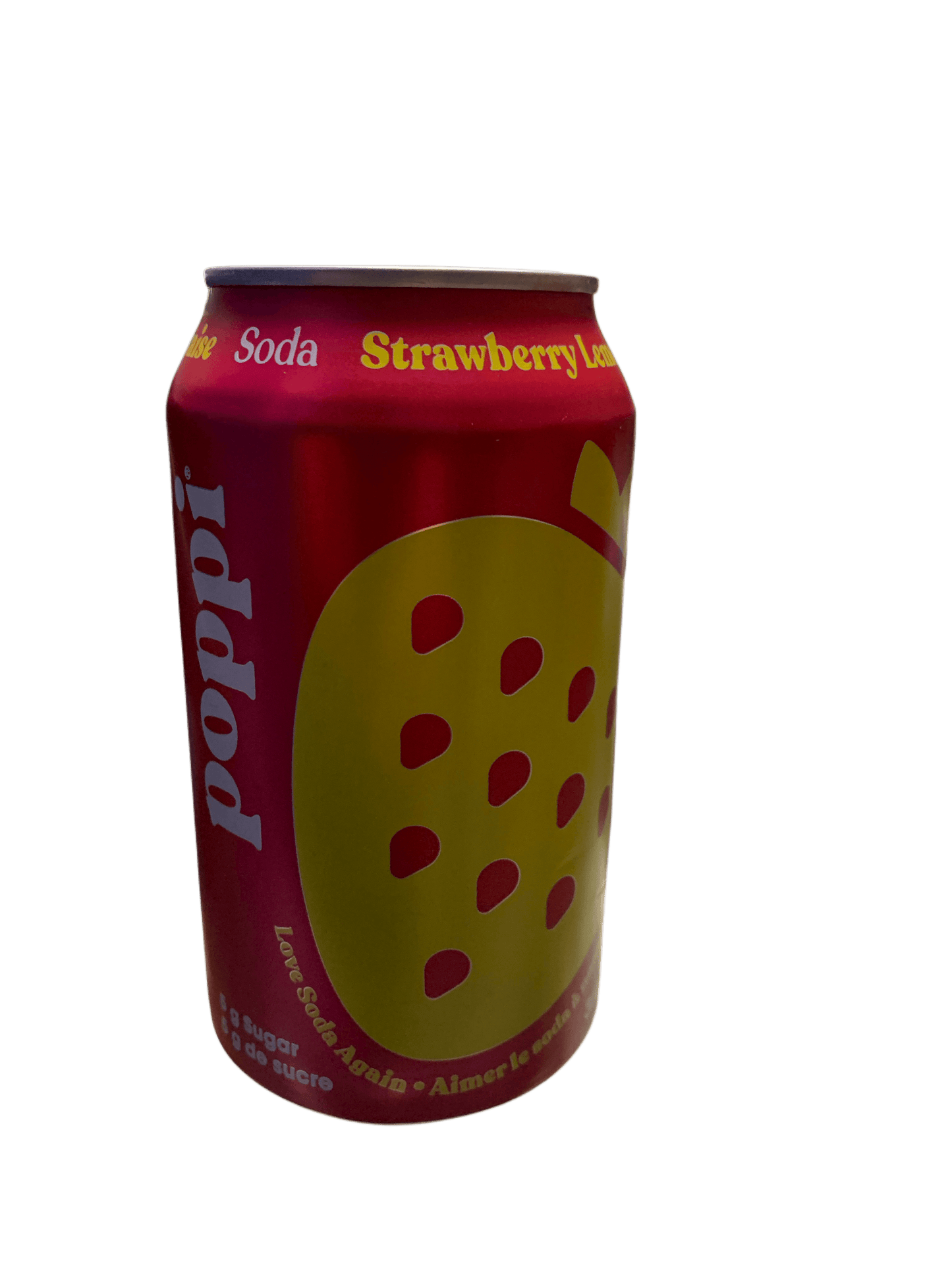 Poppi Strawberry Lemon Soda 355ML - Canadian Edition