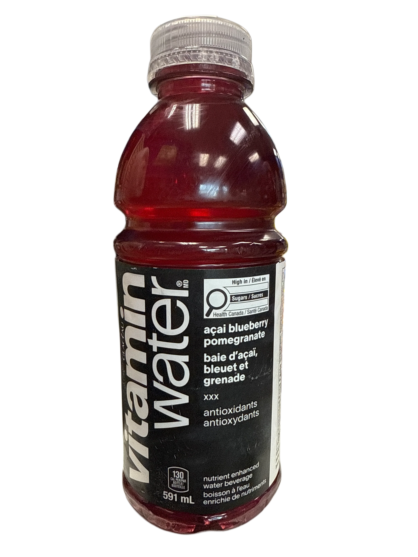 Vitamin Water Acai Blueberry Pomegranate Flavour 591ML *MAY BE DENTED* - Canadian Edition