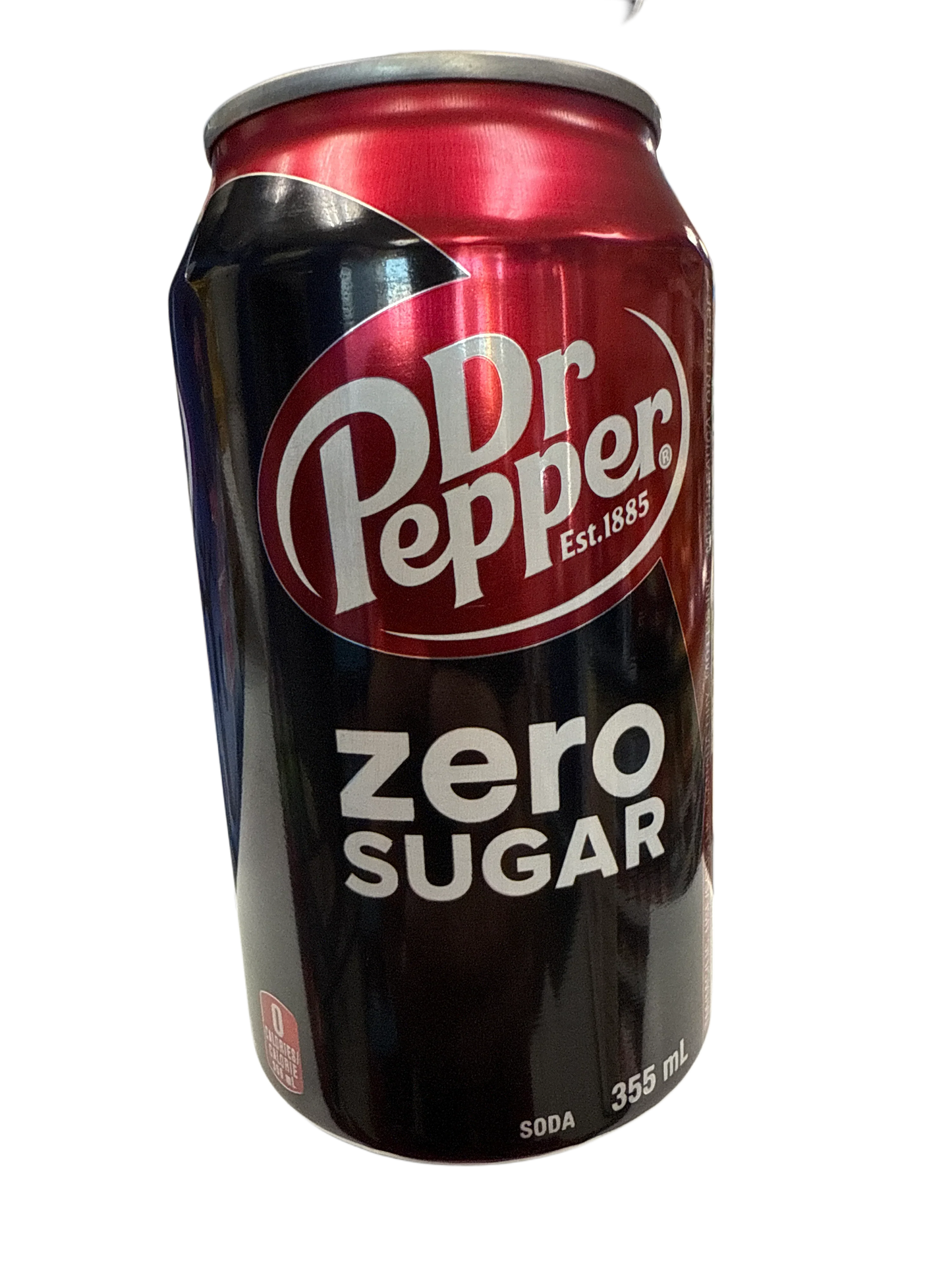 Dr Pepper Zero Sugar Can 355ML – Canadian Edition Rare Zero-Calorie Soda
