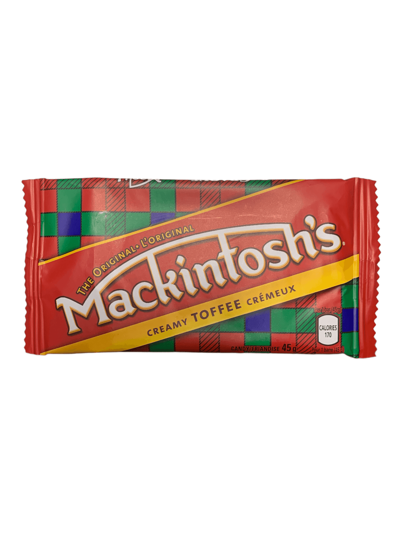 Original Mackintosh's Creamy Toffee 45G - Canadian Edition