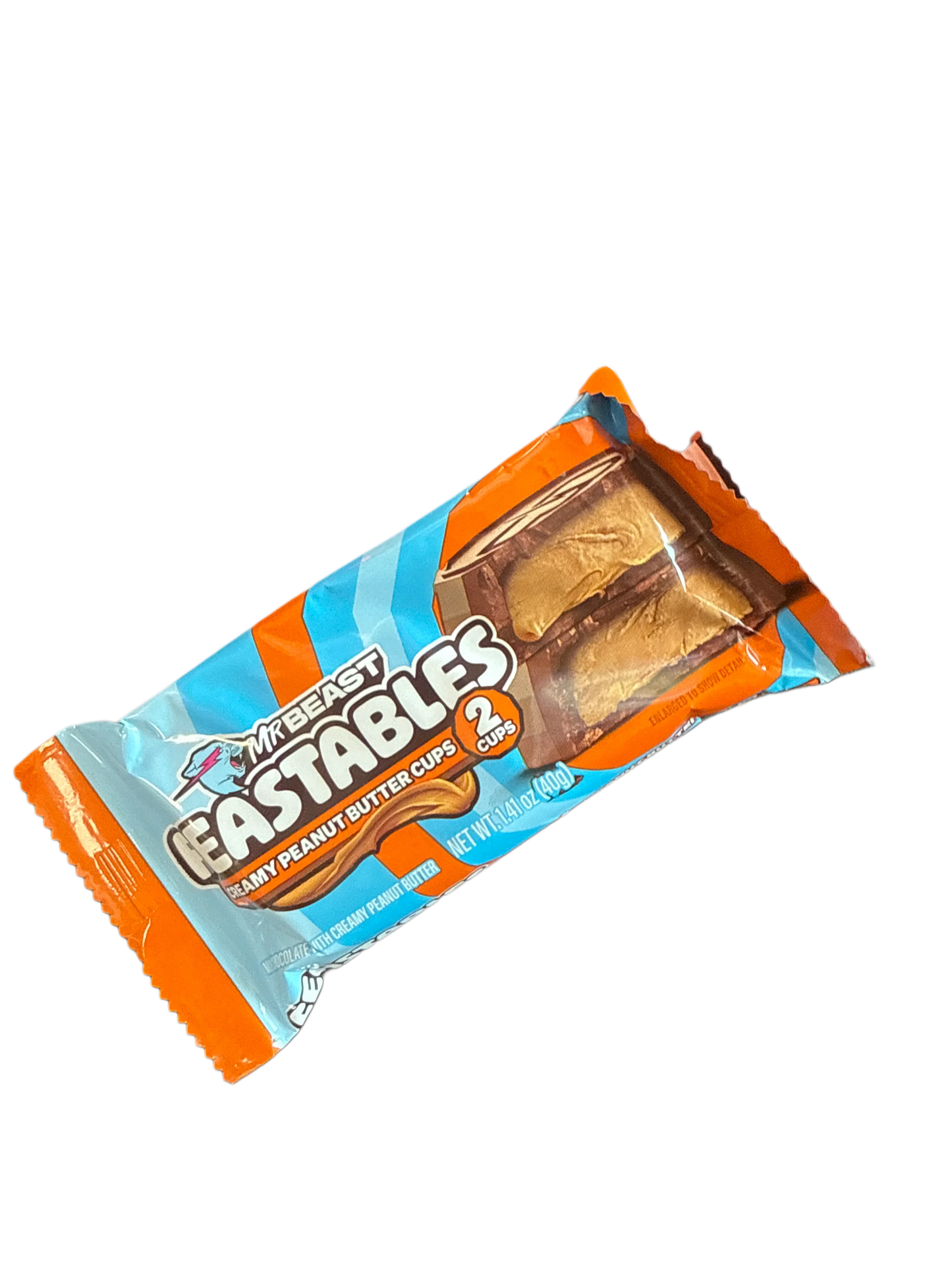 Feastables Mr Beast Creamy Peanut Butter Cups 40G - U.S Edition