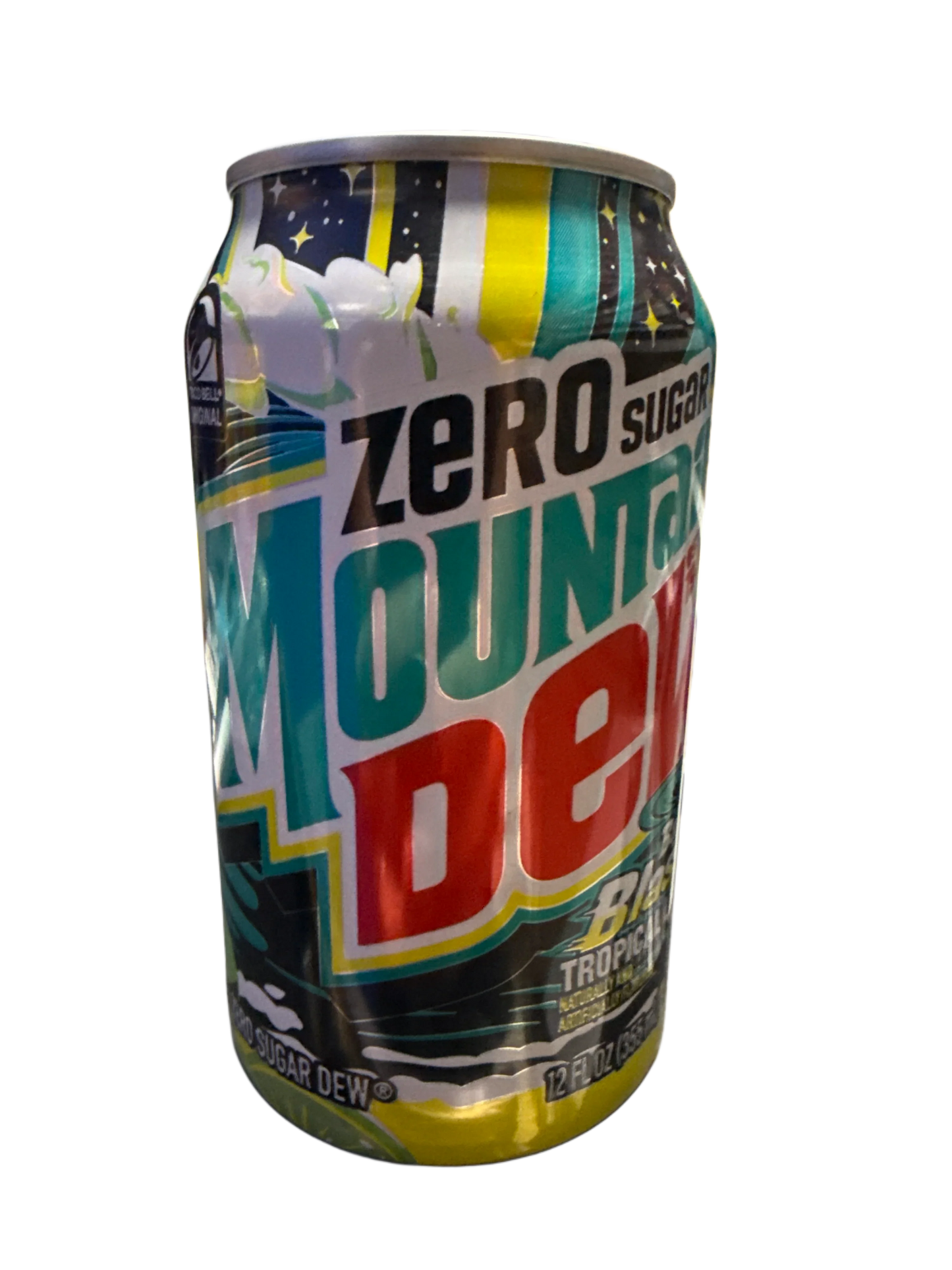 Mountain Dew Zero Sugar Baja Blast Tropical Lime 355ML - U.S Edition