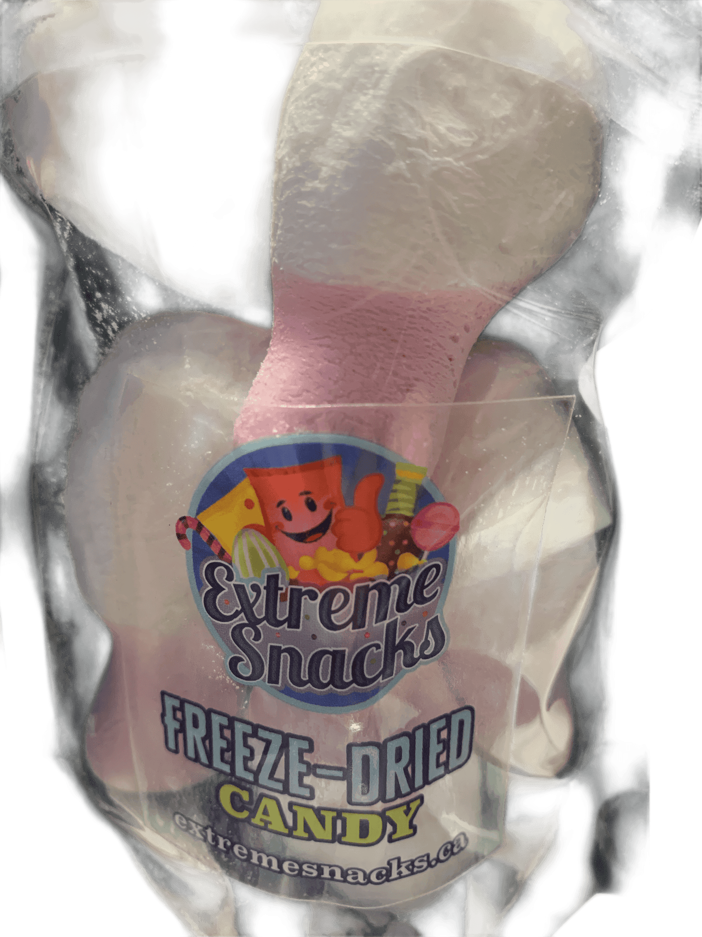 Extreme Snacks Freeze Dried Raspberry And Cream Squash 100G - Canadian Edition