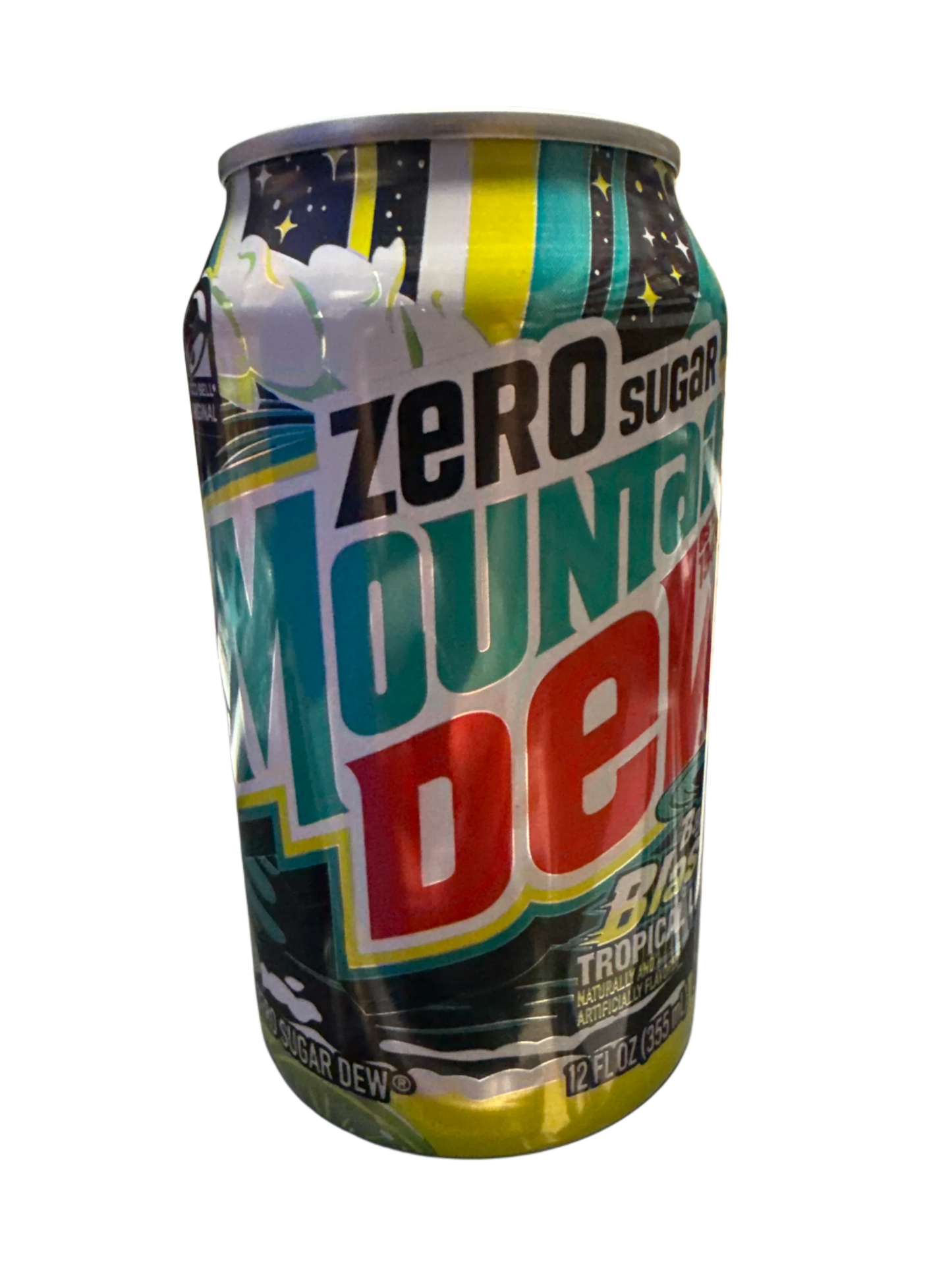 Mountain Dew Zero Sugar Baja Blast Tropical Lime 355ML - U.S Edition