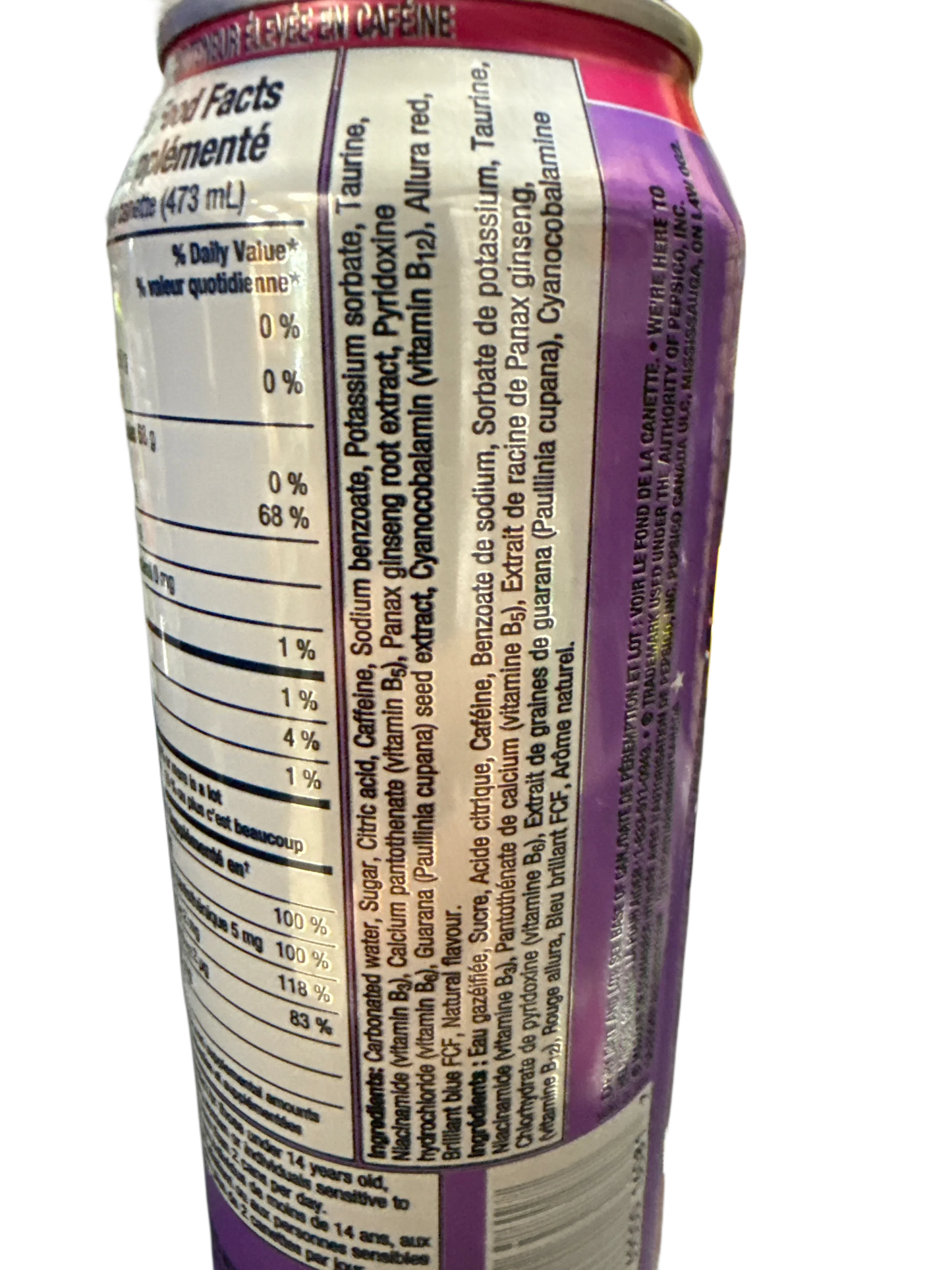 Rockstar Energy Punched Berry Burst 473ML - Canadian Edition