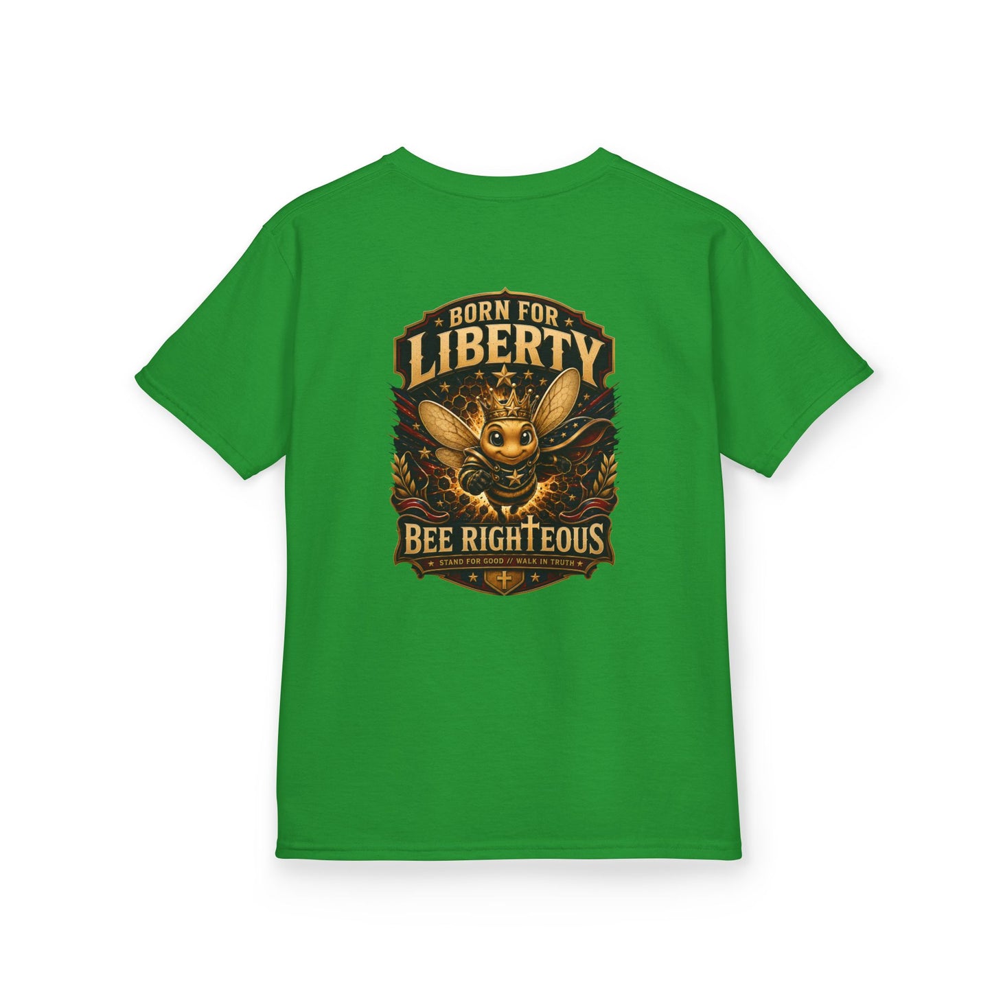 Kids 'Bee Righteous' Liberty Graphic Tee