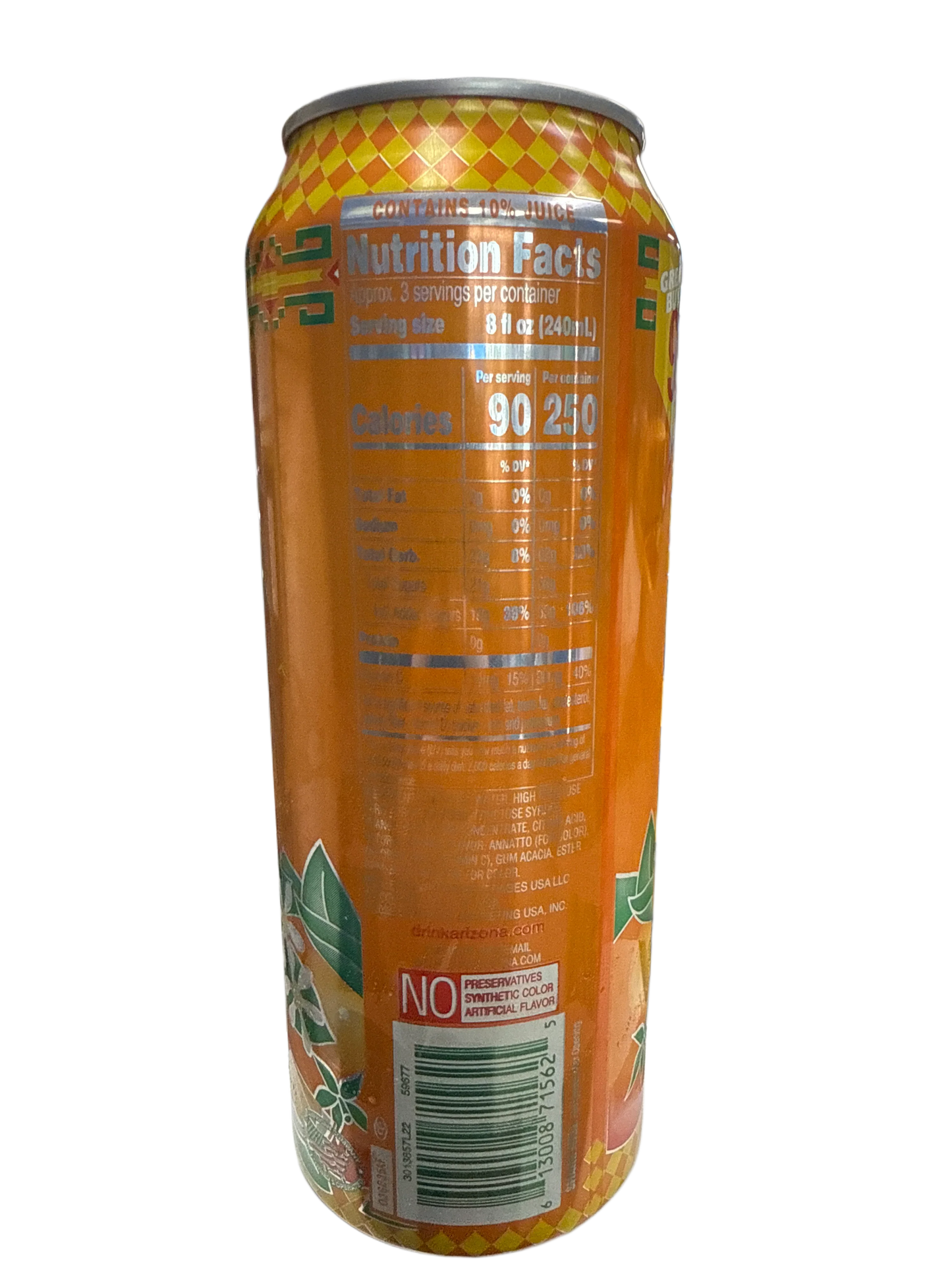 Arizona Orangeade Drink 650ML - U.S Edition