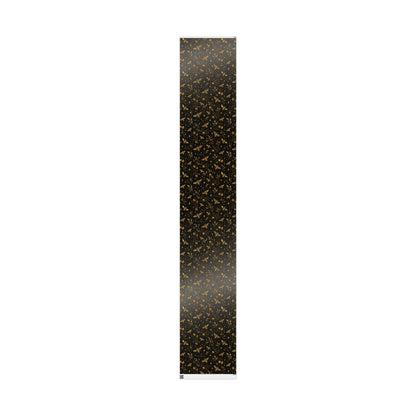 Wrapping Paper — Elegant Black & Gold Bee Pattern Gift Wrap