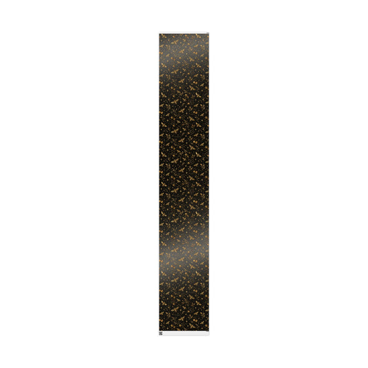 Wrapping Paper — Elegant Black & Gold Bee Pattern Gift Wrap