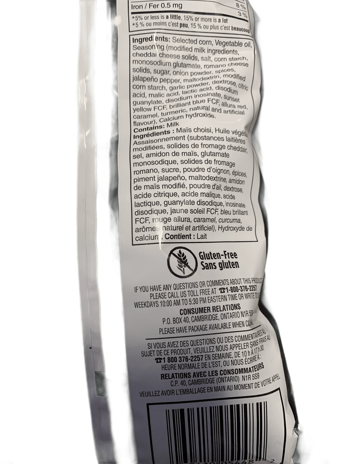 Doritos Jalapeno Chedder 235G - Canadian Edition