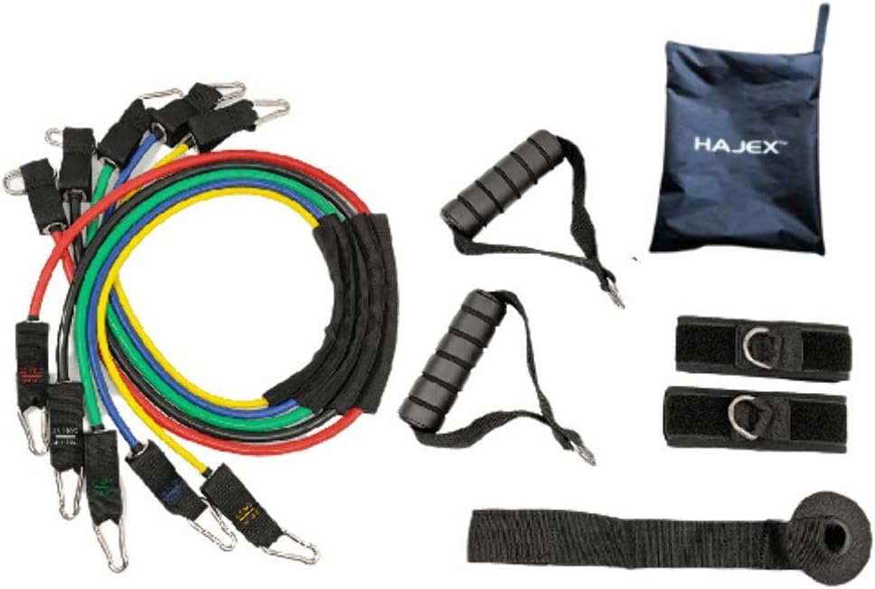 11Pcs Resistance Exercise Bands Set - Jack Righteous