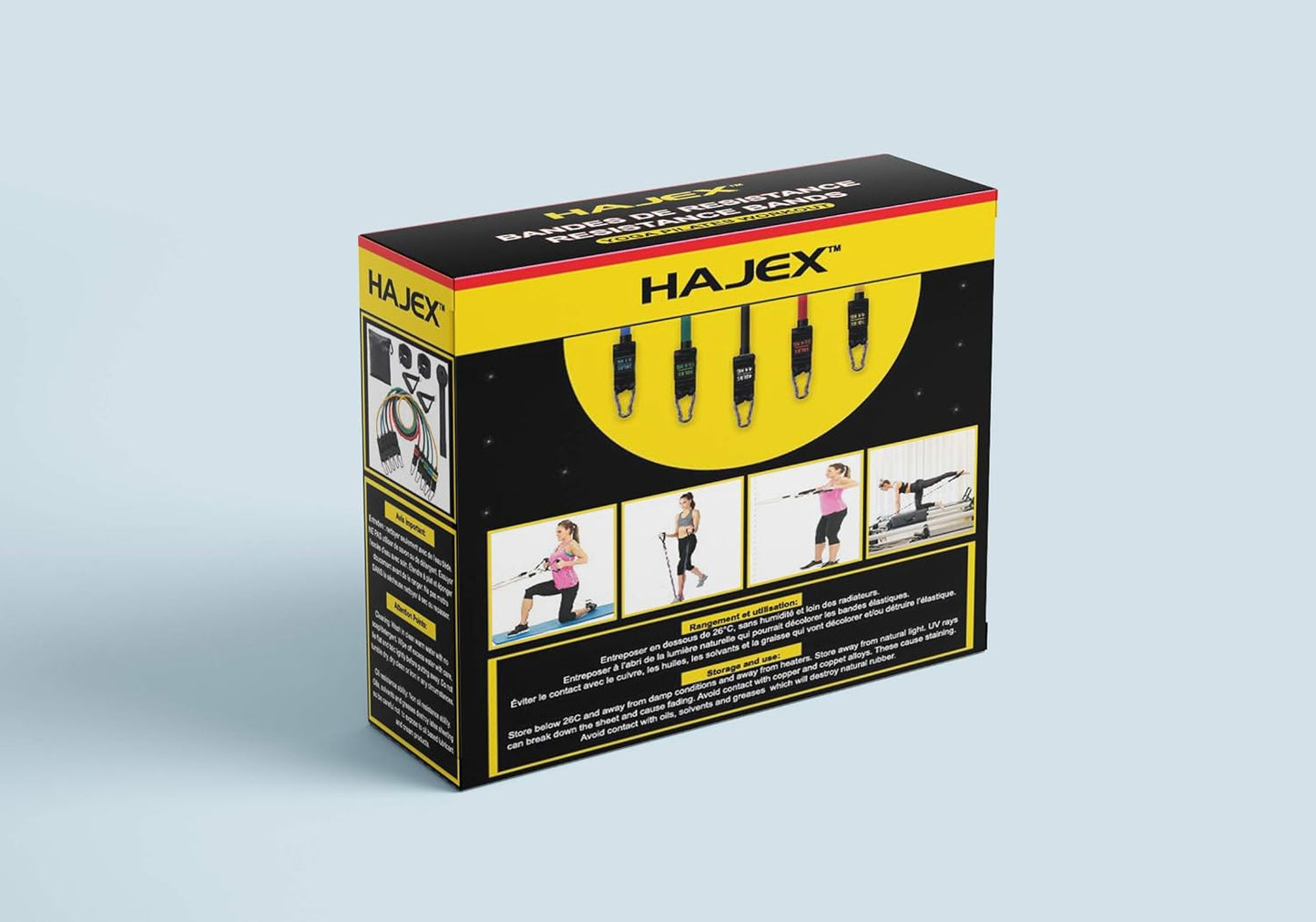 11Pcs Resistance Exercise Bands Set - Jack Righteous
