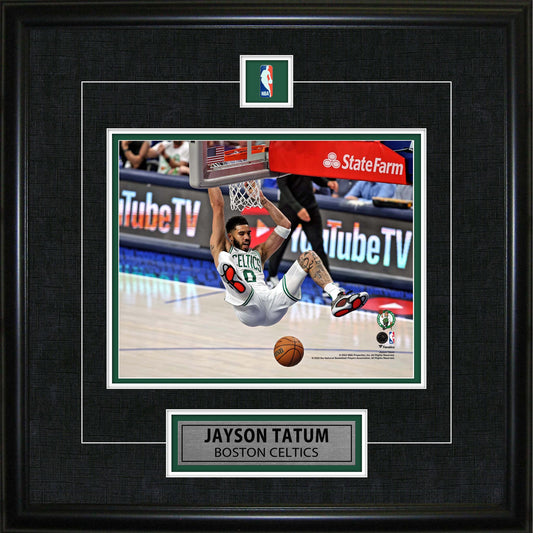 Jayson Tatum Framed Pin & Plate Boston Cetics Finals Game 3