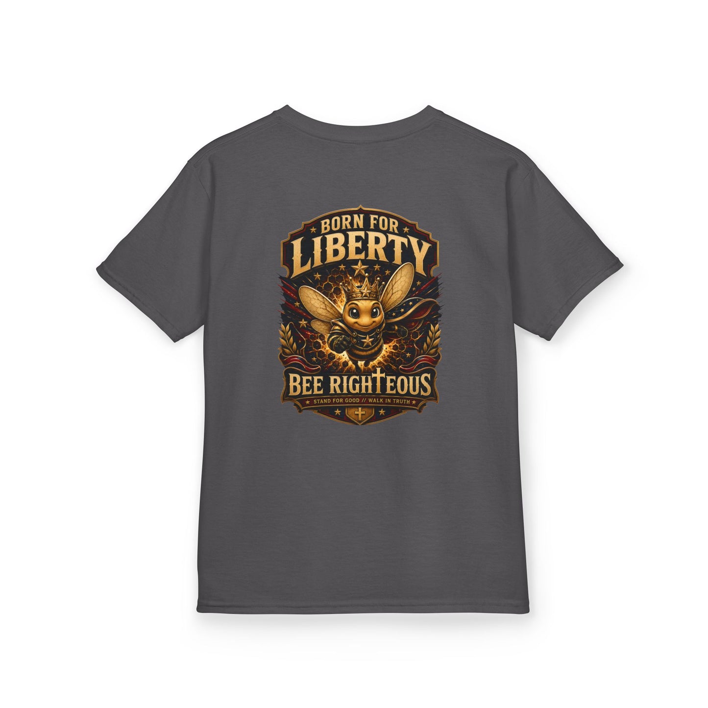 Kids 'Bee Righteous' Liberty Graphic Tee