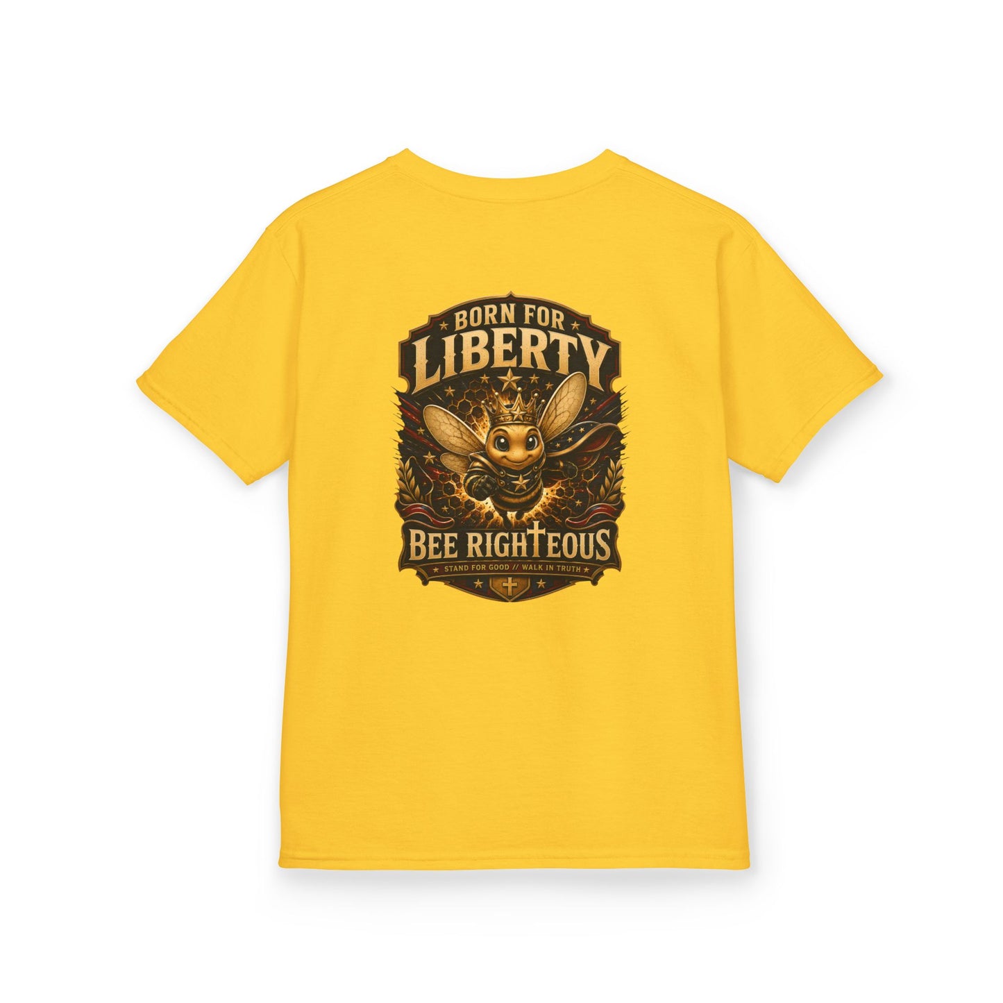 Kids 'Bee Righteous' Liberty Graphic Tee