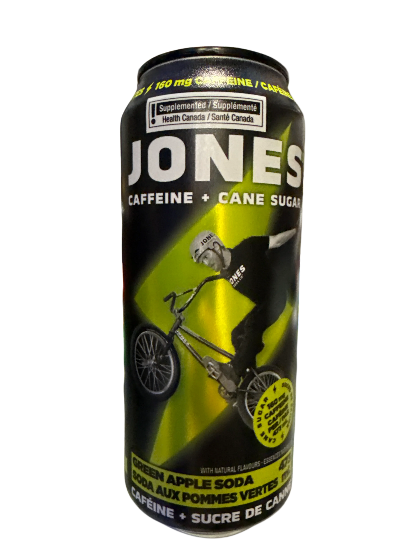 Jones Green Apple Energy Drink 473ML - Canadian Edition