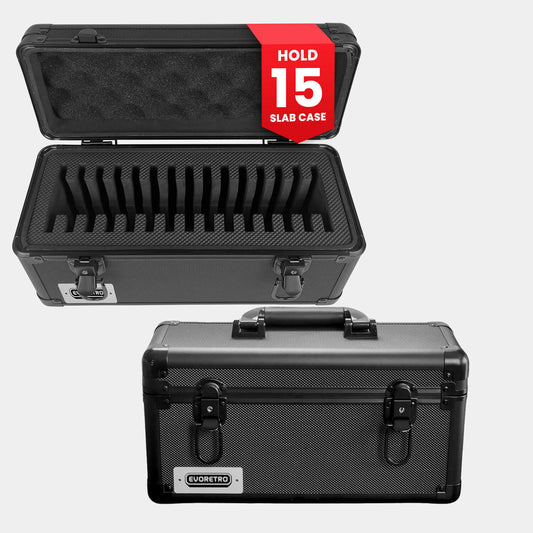 15 - Slab Case Individual Slot with Handle, Black - Jack Righteous