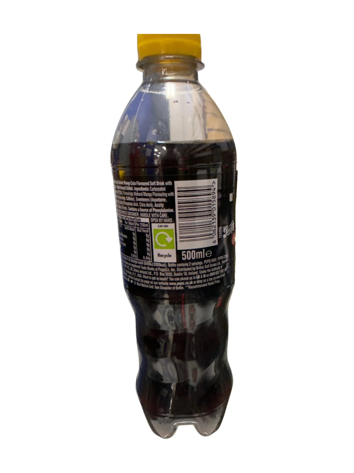 Pepsi Max Mango Flavour 500ML - U.K Edition