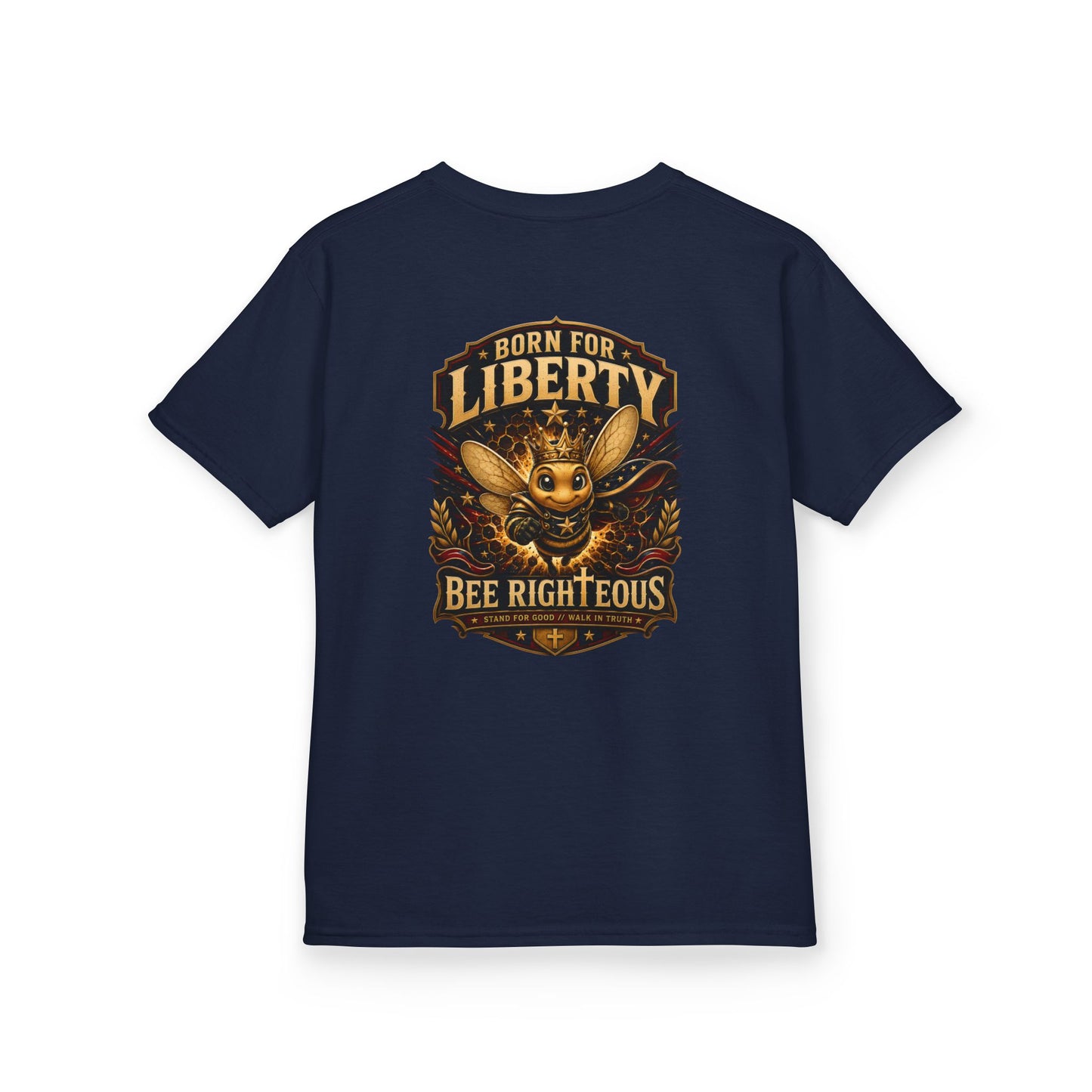 Kids 'Bee Righteous' Liberty Graphic Tee