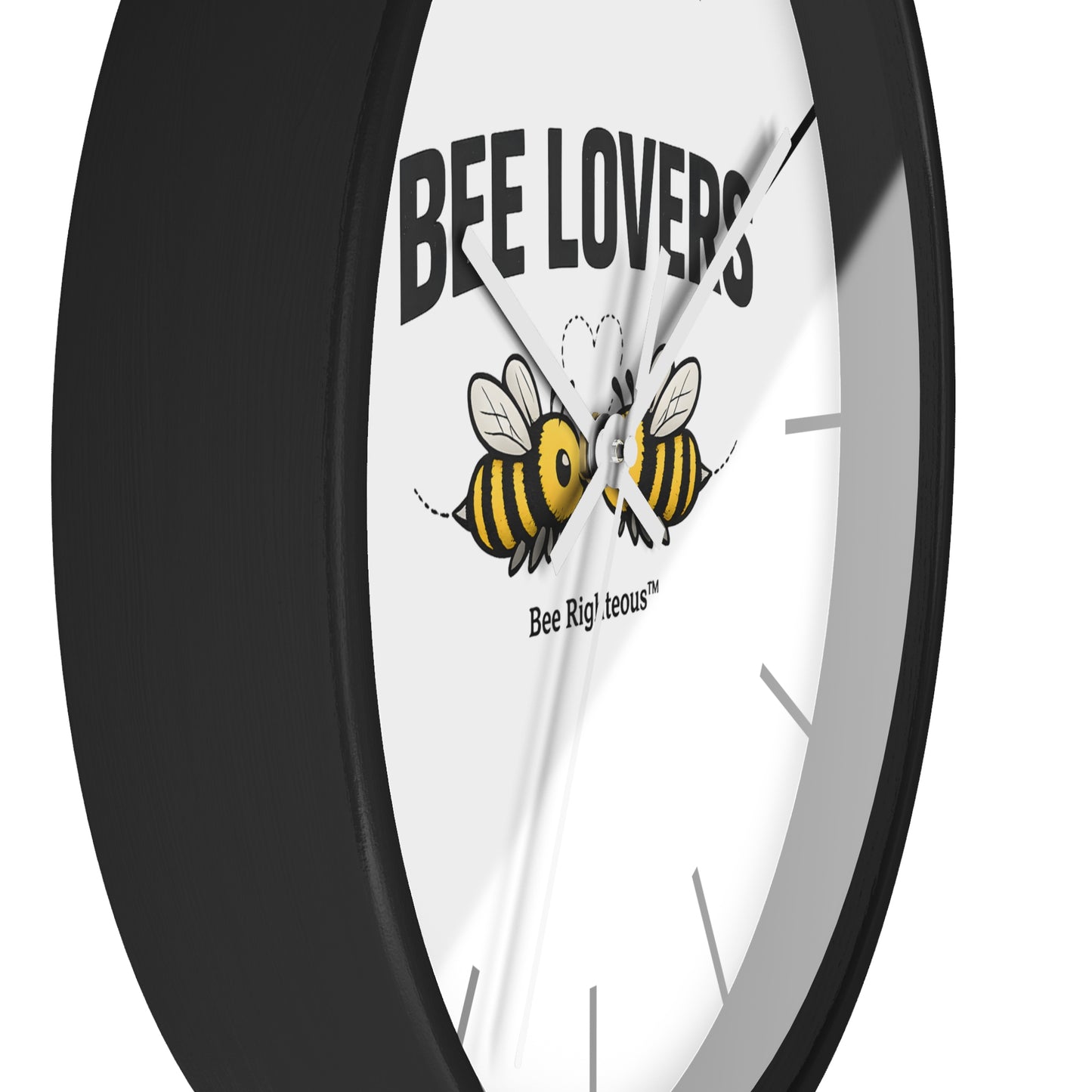 Bee Righteous Wall Clock - Inspirational Home Decor