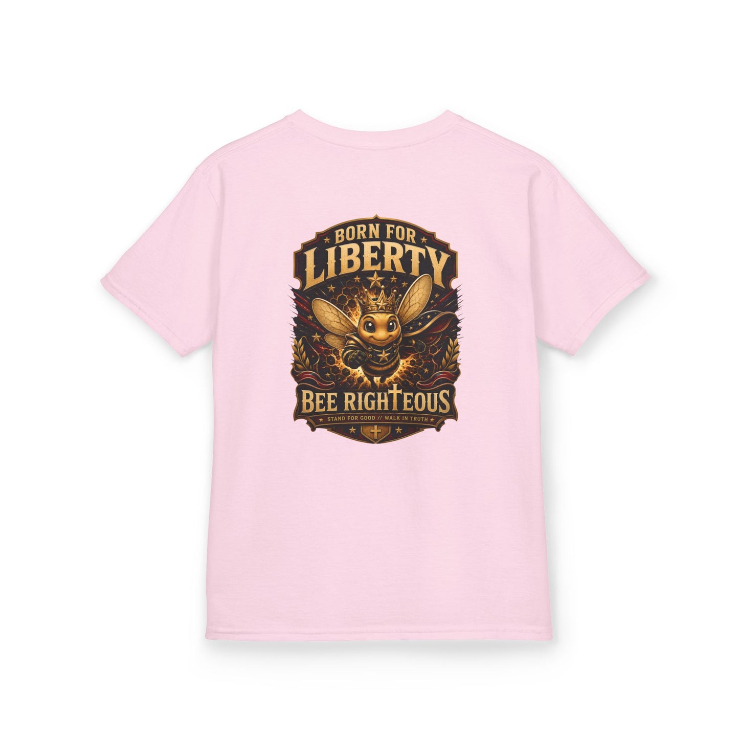 Kids 'Bee Righteous' Liberty Graphic Tee