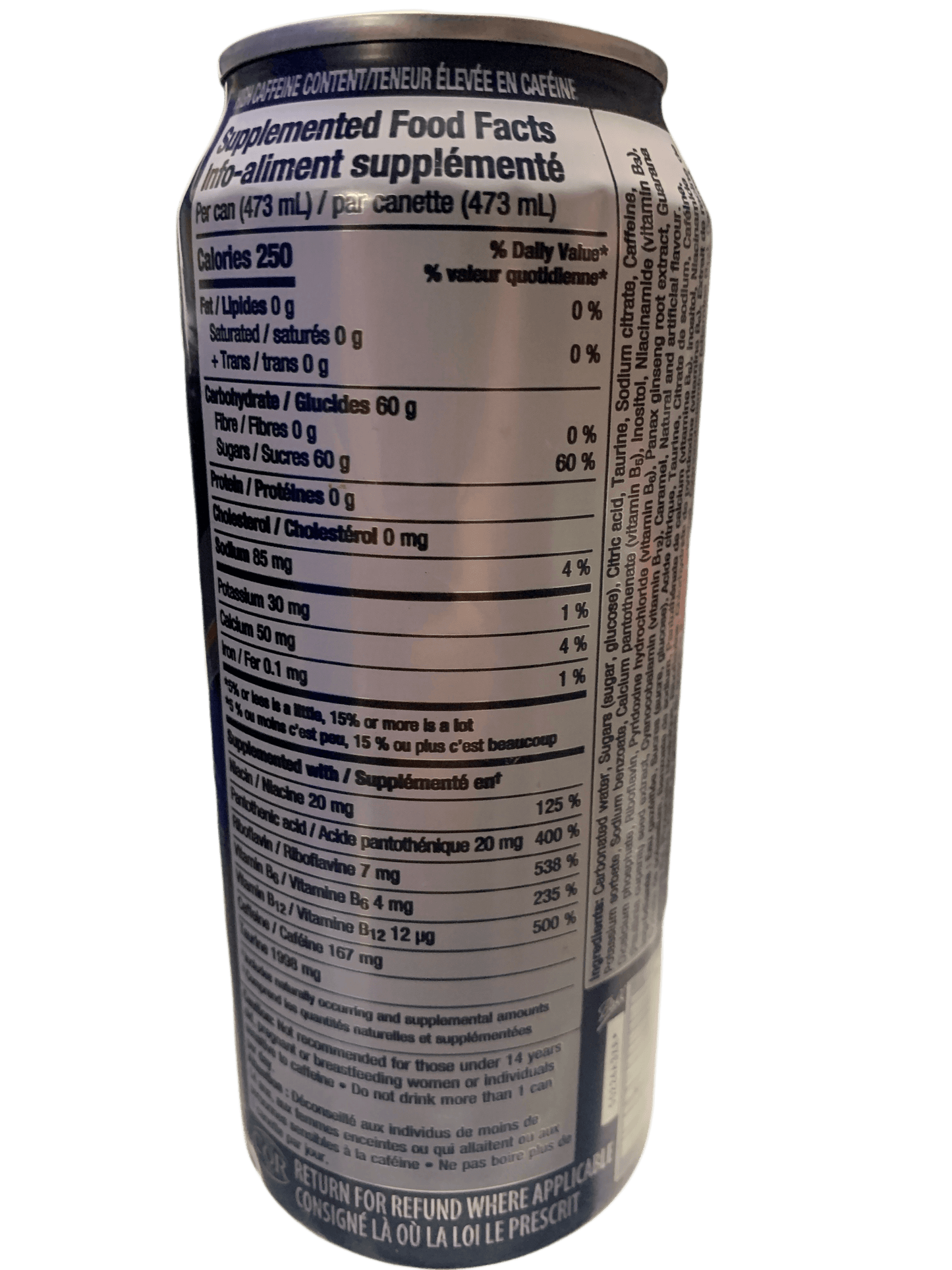 Rockstar Original Energy Drink 473ML - Canadian Edition