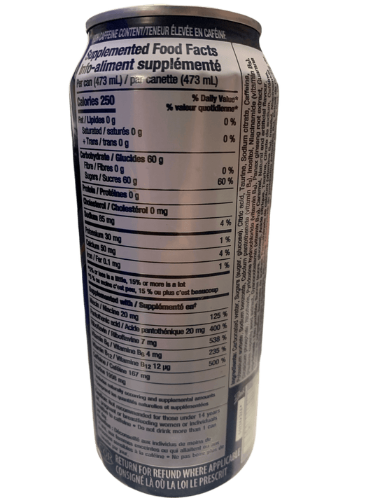 Rockstar Original Energy Drink 473ML - Canadian Edition