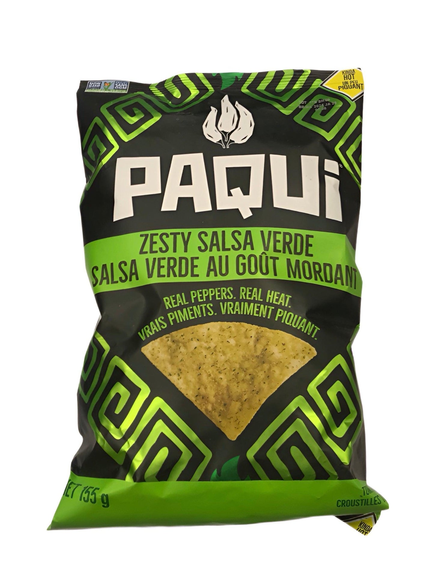 Paqui Zesty Salsa Verde Chips 155G