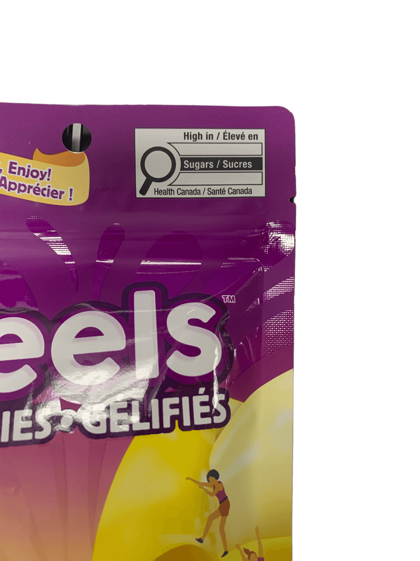 Huer Peel Gummies Banana 65G - Canadian Edition