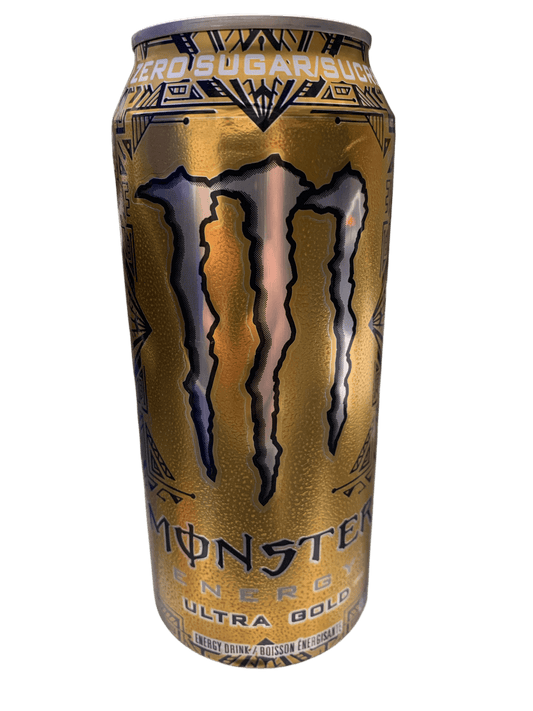 Monster Ultra Gold Zero Sugar Energy Drink 473ML - Canada Edition