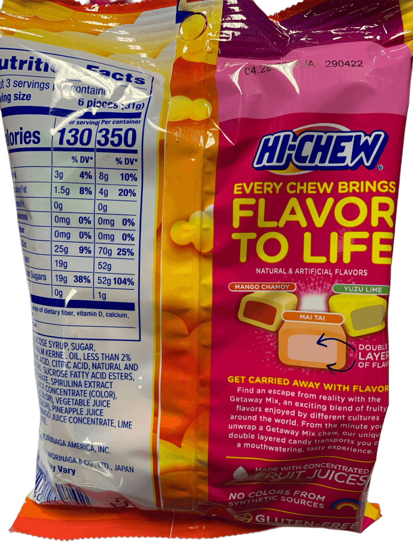 Morinaga Hi-Chew Getaway Mix 85G - U.S Edition