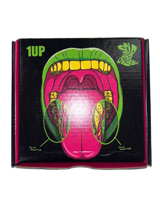 1UP Sour Challenge by FaZe Rug- Extreme Sour Candy Experience