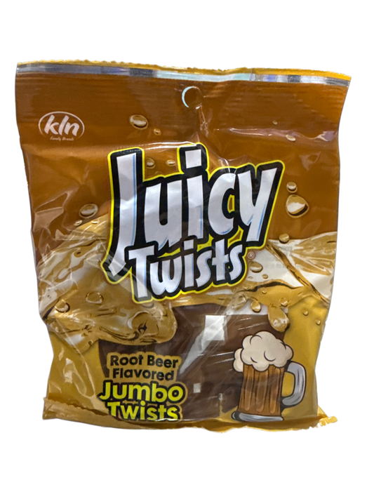 Juicy Twists Root Beer Flavour Candy 113G - U.S Edition