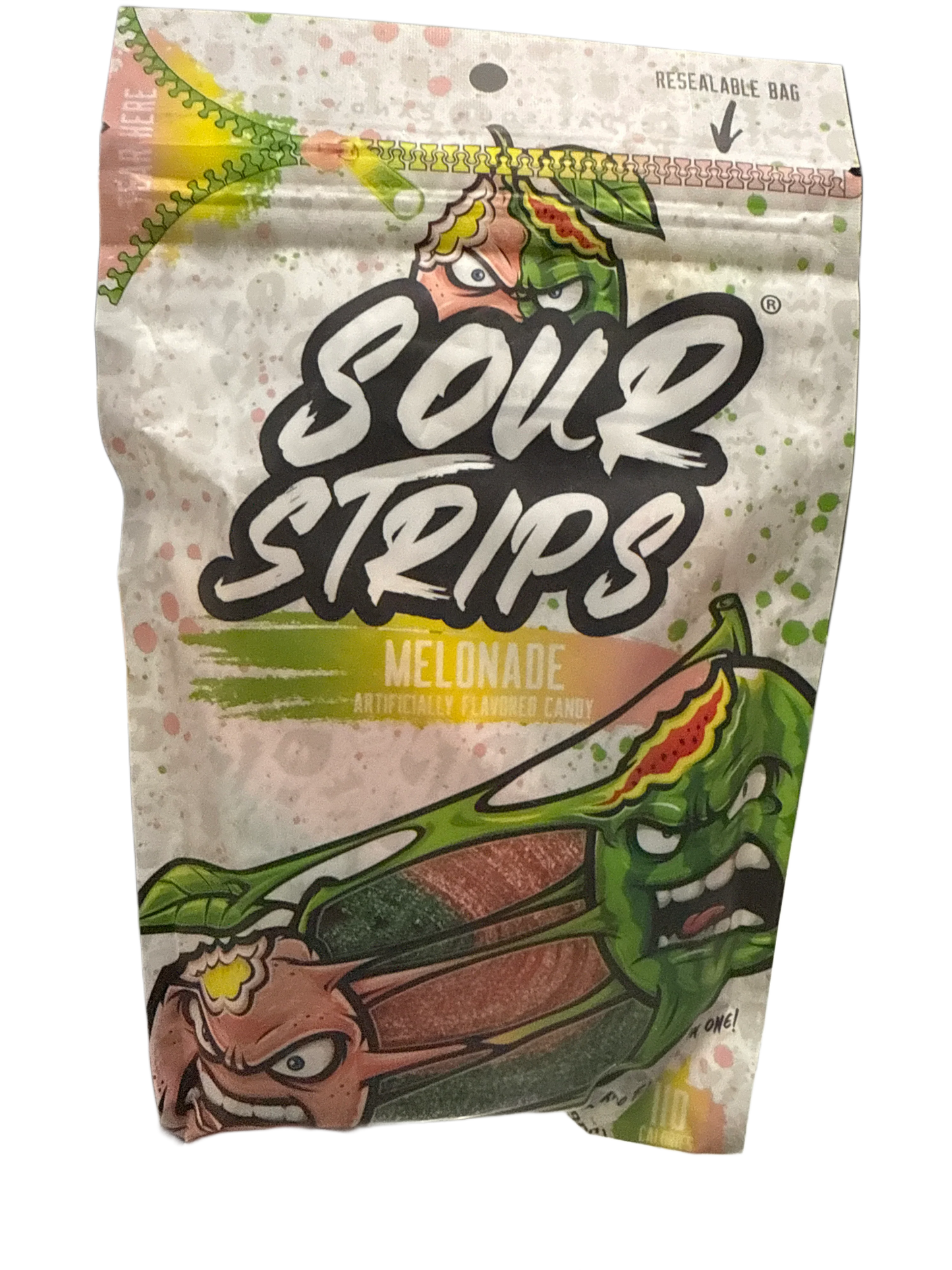 Sour Strips Melonade Flavoured Candy Strips 96G - U.S Edition