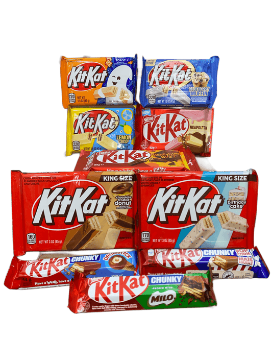 Kit Kat Mystery Bundle 🍫 – International & Limited Edition Flavours