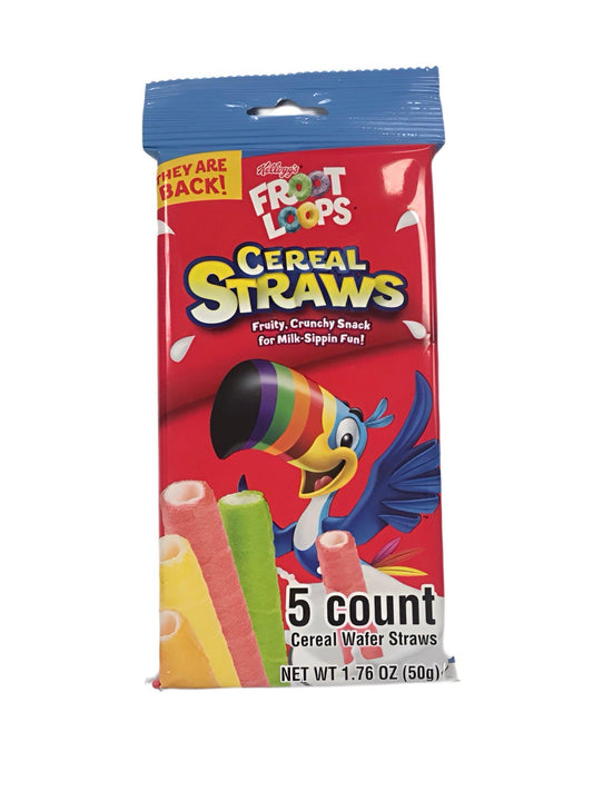 Froot Loops Cereal Straws - 5 Count