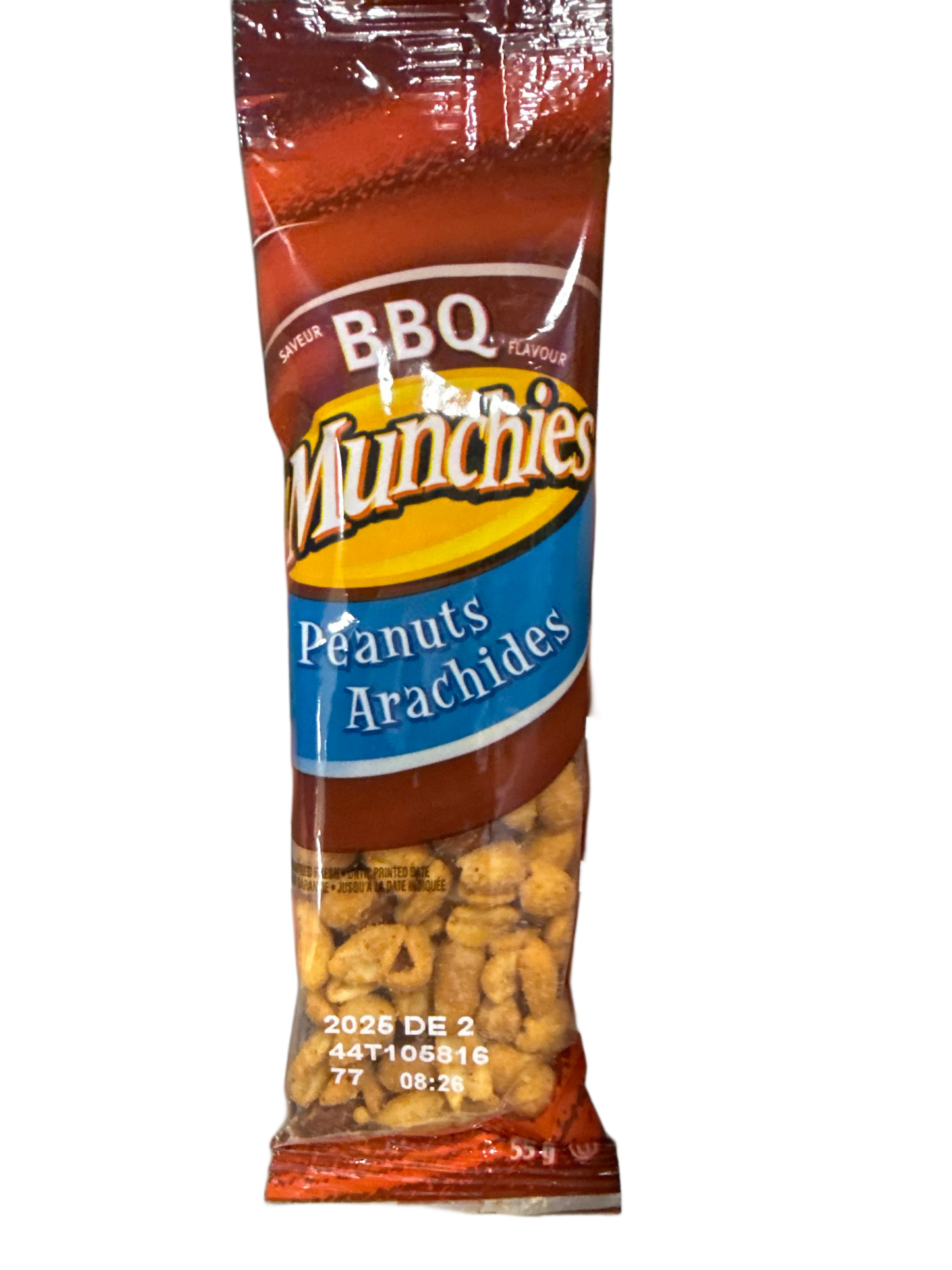 Munchies BBQ Flavoured Peanuts 55G - Canadian Edition