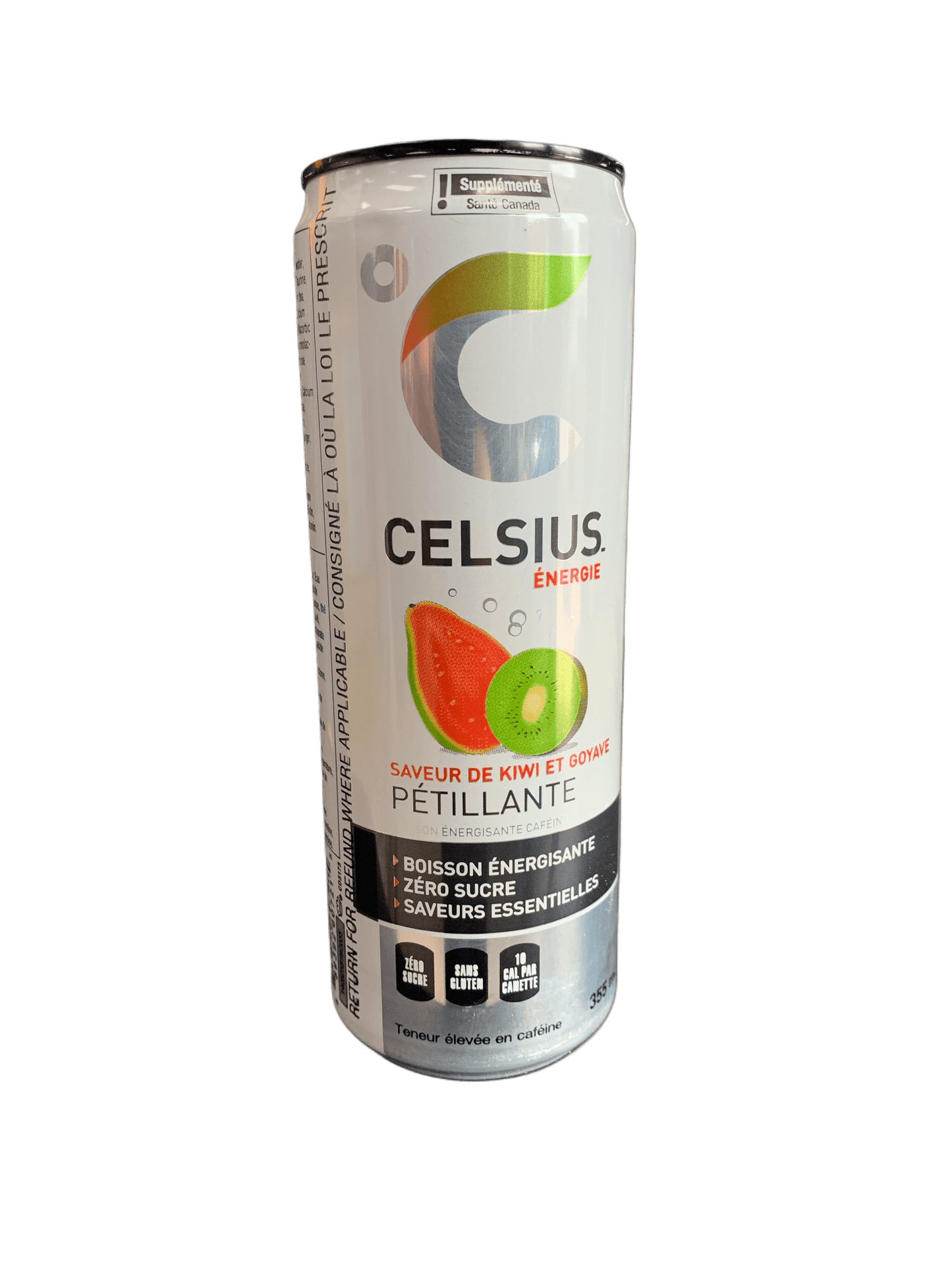 Celsius Sparkling Kiwi Guava Energy Drink 355ML - Canadian Edition