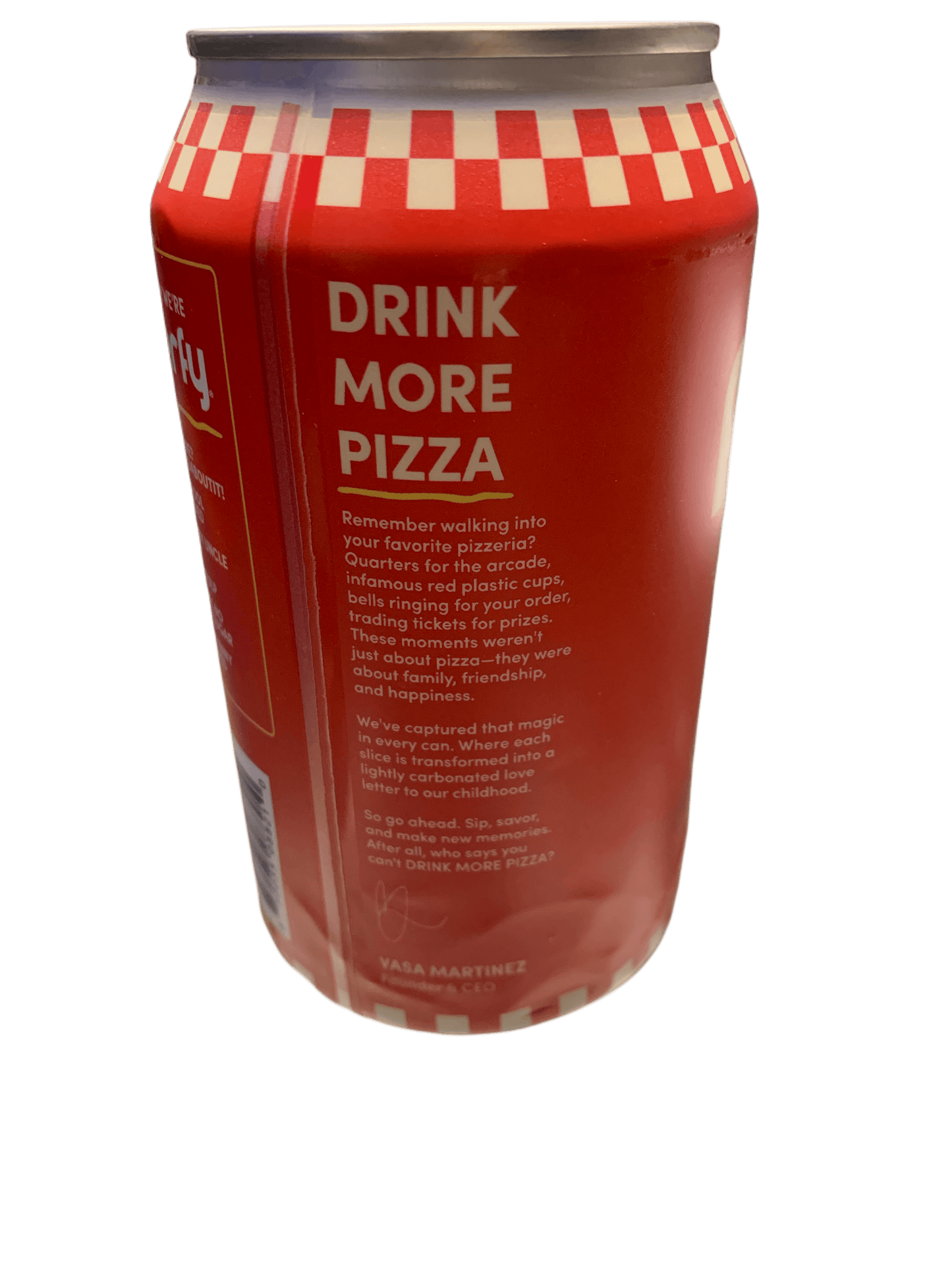 Perfy Limited Edition Pepperoni Pizza Flavour Soda 355ML - U.S Edition