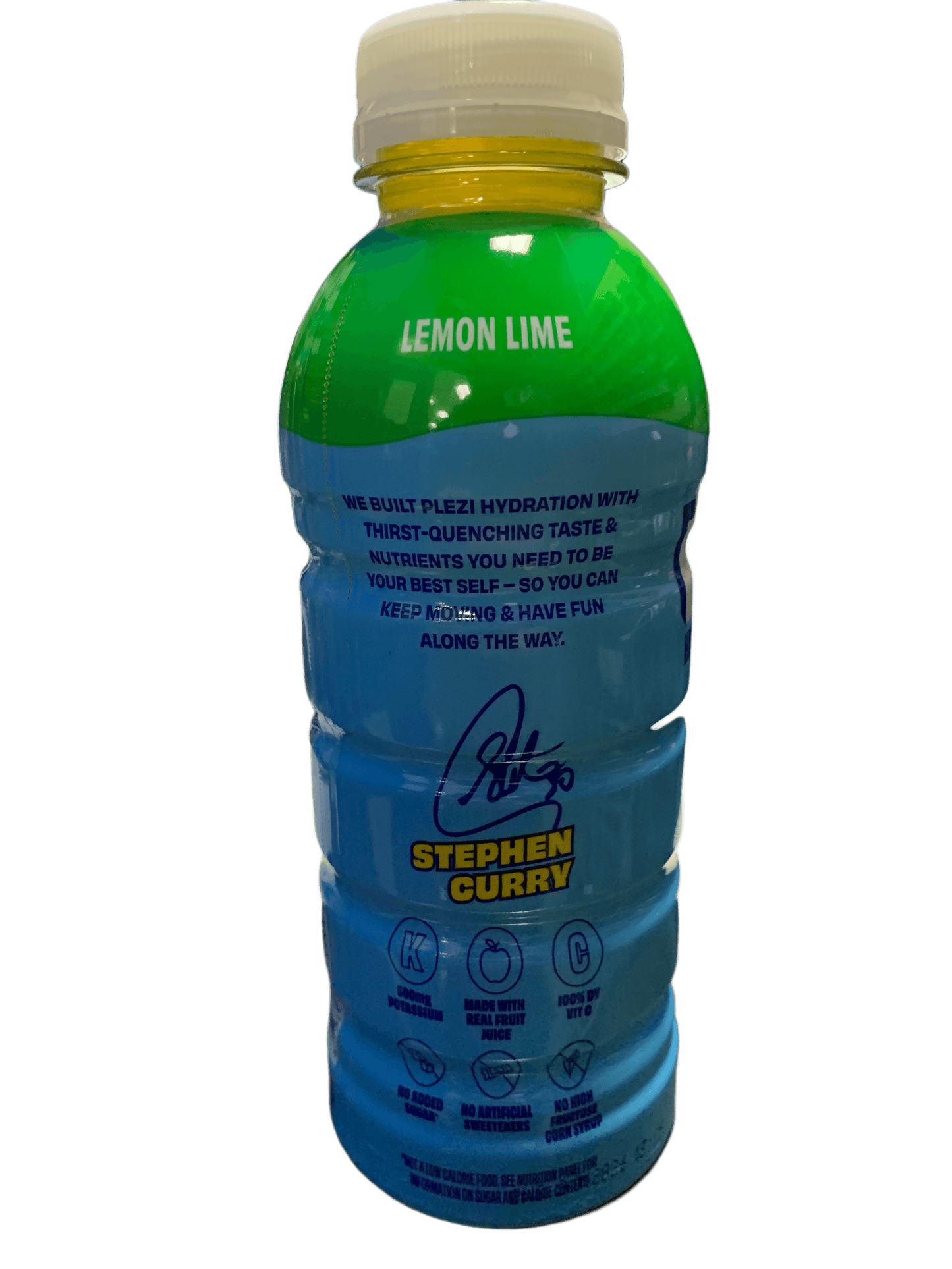 Plezi Hydration (Stephen Curry) Lemon Lime Flavour 500ML - U.S Edition